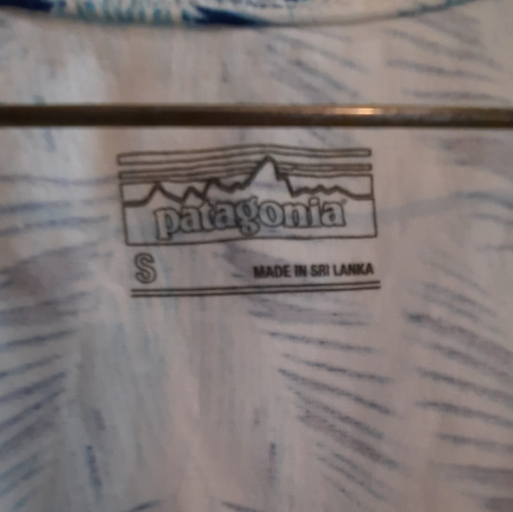 Patagonia Margot Dress Sleeveless Blue and White Size Small - Picture 5 of 12